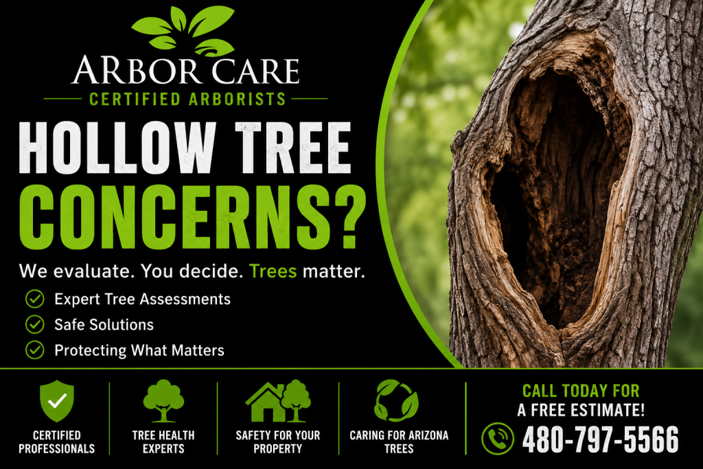  Learn when a hollow Phoenix tree can be monitored, pruned, supported or safely removed.

